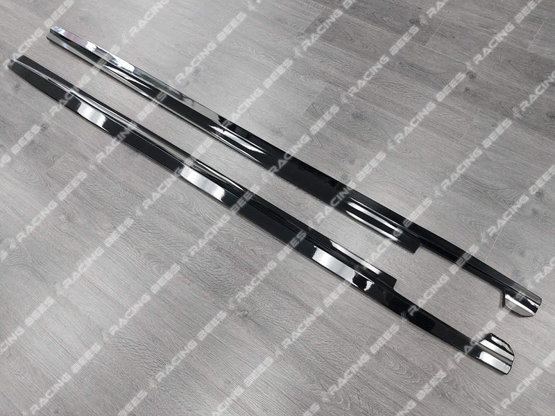 2019+ BMW G20 3 Series AC Style Side Skirts (Black)