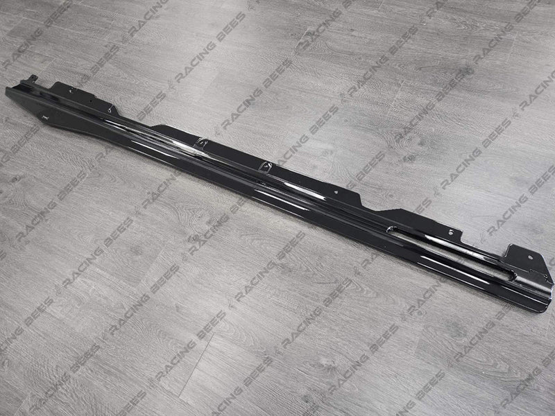 2019+ BMW G20 3 Series V Style Side Skirts (Black)