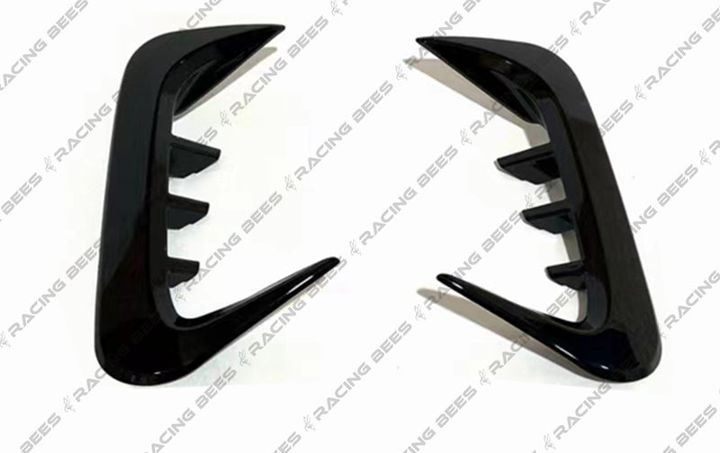 2019-2022 BMW G20 3 Series Rear Vent Trims (Black)