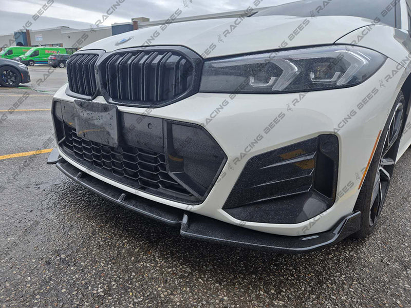 2023+ BMW G20 LCI 3 Series Akasaka Front Trim Covers (Black)