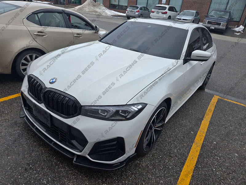 2023+ BMW G20 LCI 3 Series MX Style Front Bumper Lip (Black)