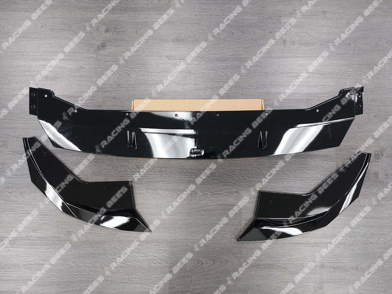 2023+ BMW G20 LCI 3 Series A Style Front Bumper Lip (Black)