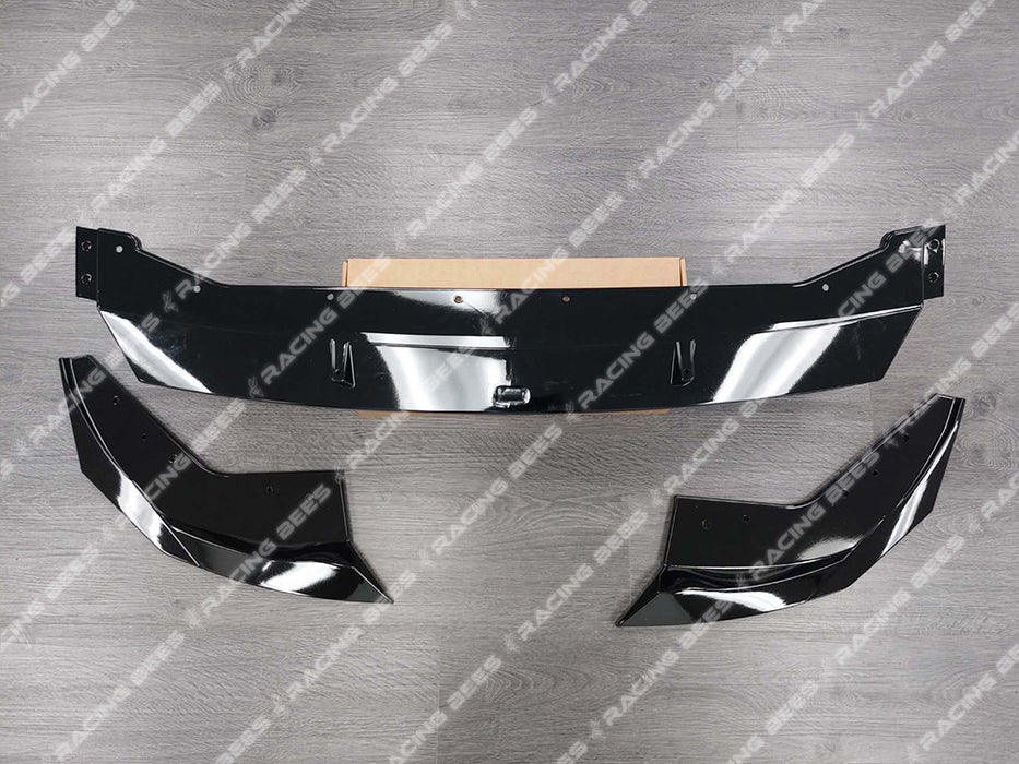 2023+ BMW G20 LCI 3 Series A Style Front Bumper Lip (Black)