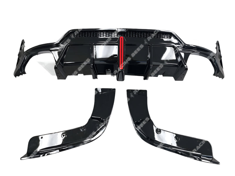 2023+ BMW G20 3 Series A Style Rear Diffuser (Quad Outlet)