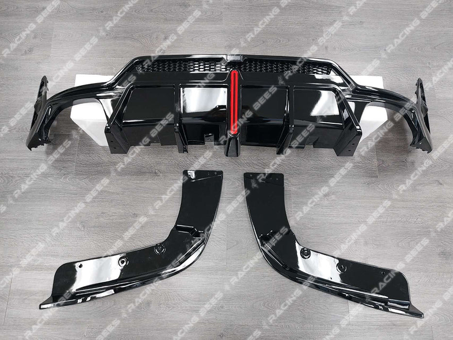 2023+ BMW G20 3 Series A Style Rear Diffuser (Quad Outlet)