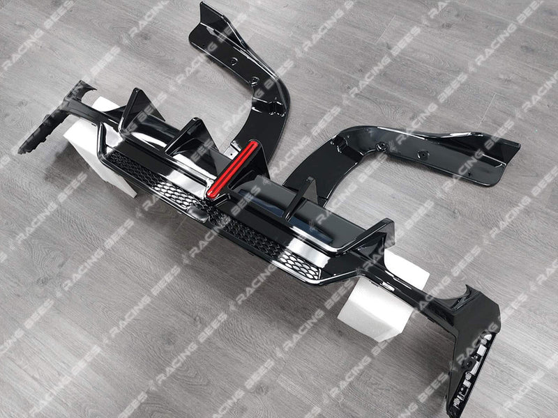 2023+ BMW G20 3 Series A Style Rear Diffuser (Quad Outlet)