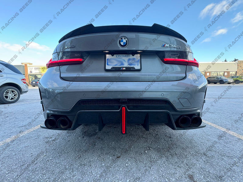2023+ BMW G20 3 Series A Style Rear Diffuser (Quad Outlet)