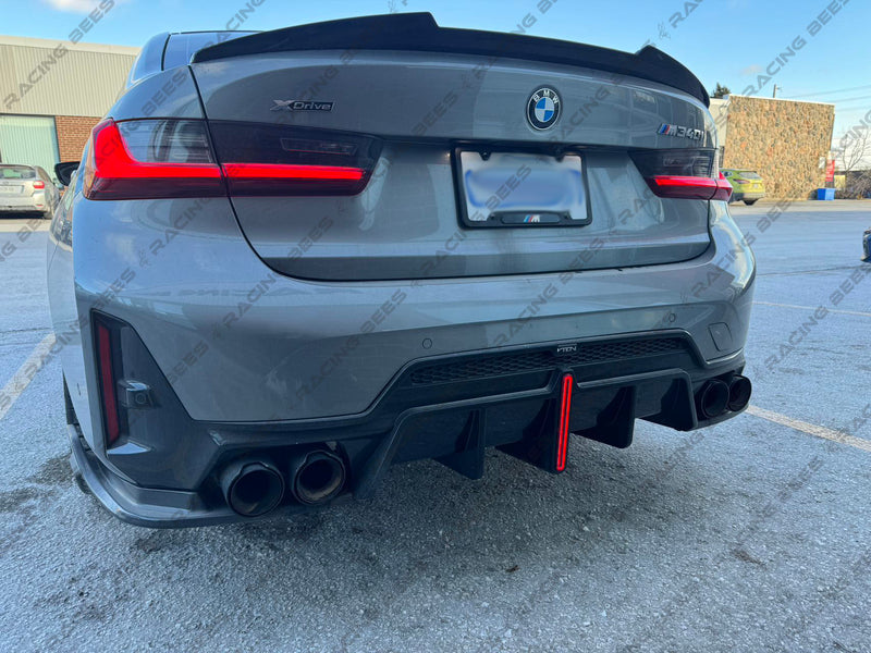 2023+ BMW G20 3 Series A Style Rear Diffuser (Quad Outlet)