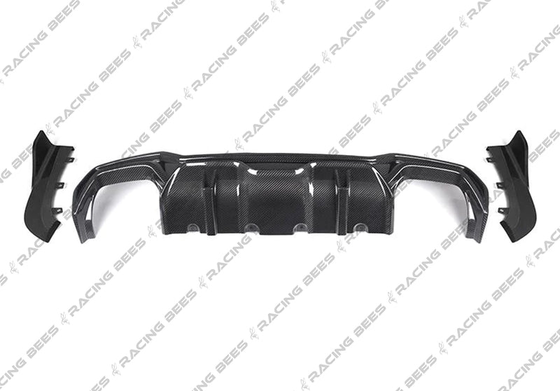 2021+ BMW G22/G23 4 Series GT Style Rear Bumper Diffuser (Carbon Fiber)