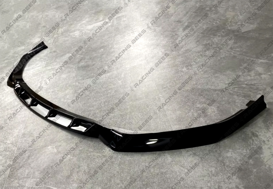 2017-2019 BMW G30 5 Series MX Style Front Bumper Lip (Black)