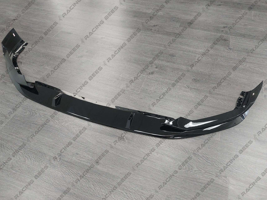 2021+ BMW G30 5 Series LCI M-Performance Style Front Bumper Lip (Black)