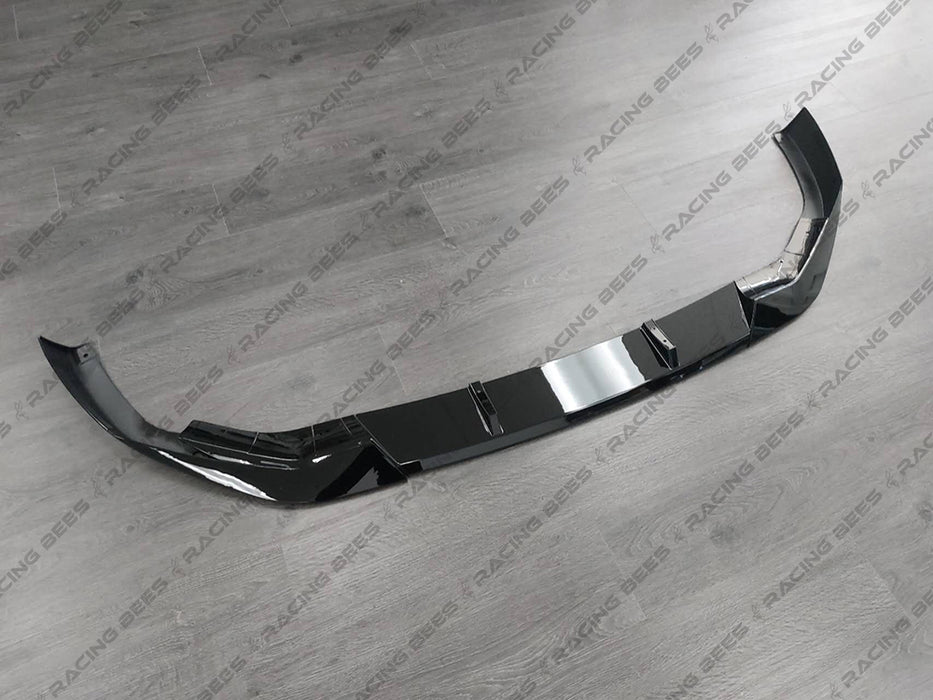 2021+ BMW G30 5 Series LCI Competition Style Front Bumper Lip (Black)