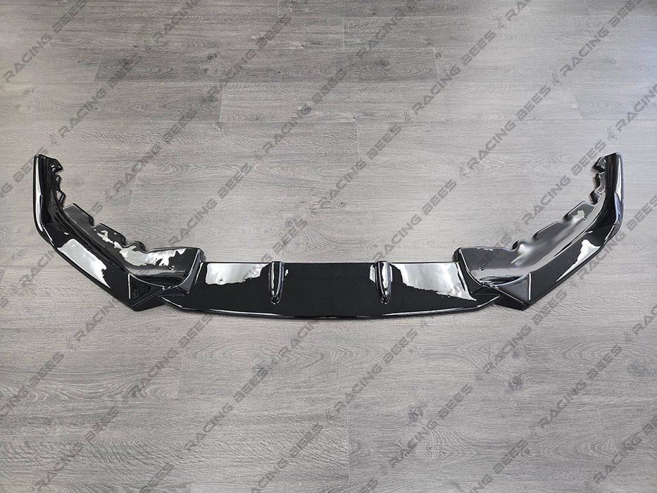 2021+ BMW G30 5 Series LCI MX Style Front Bumper Lip (Black)