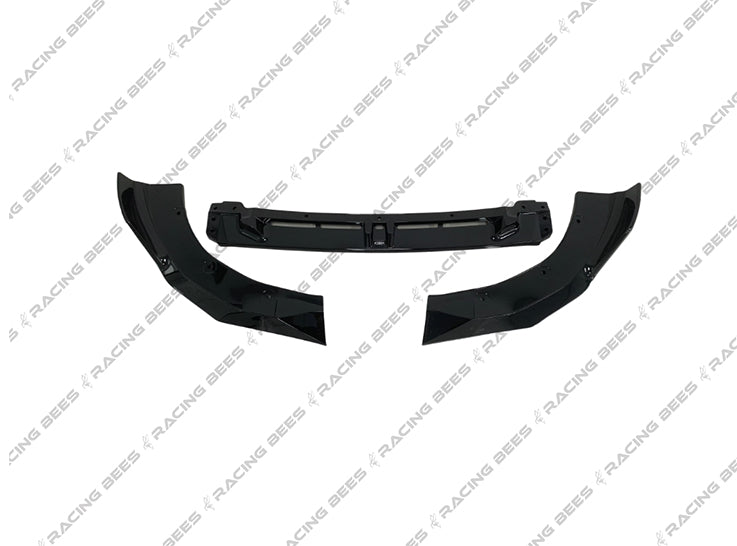 2022+ BMW G42 M240I V Style Front Bumper Lip (Black)