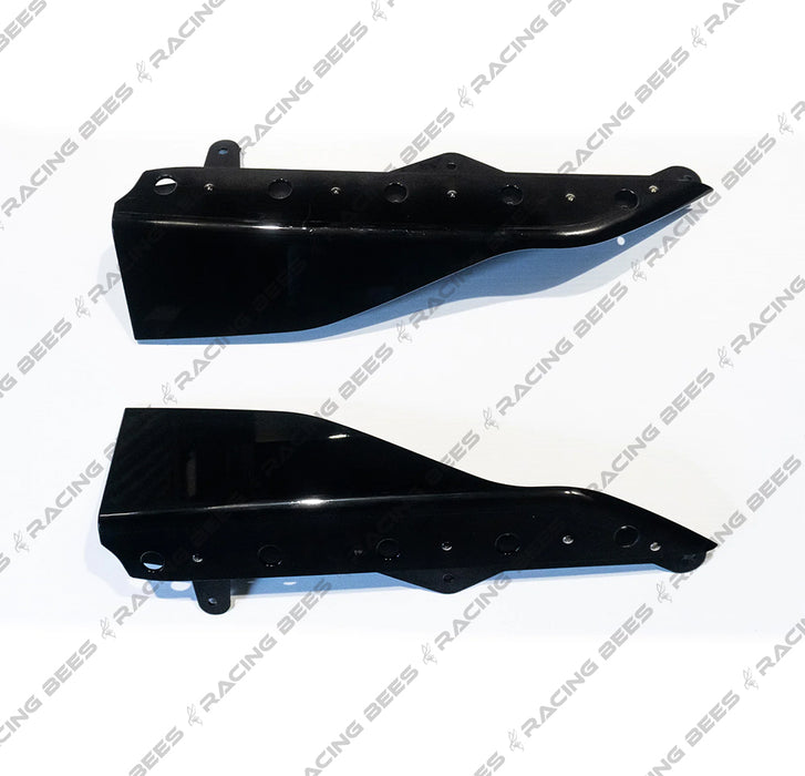 2022+ BMW G42 M240I MP Style Side Skirt Spats (Black)