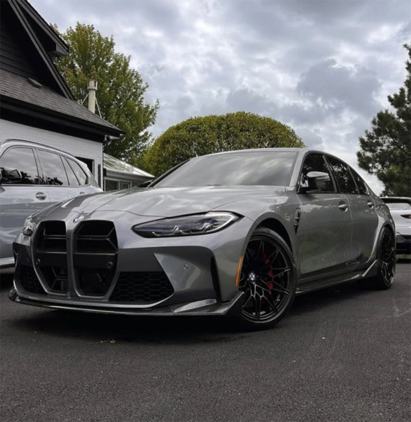 2021+ BMW G80/G82/G83 M3/M4 CSL Style Front Lip (Carbon Fiber)