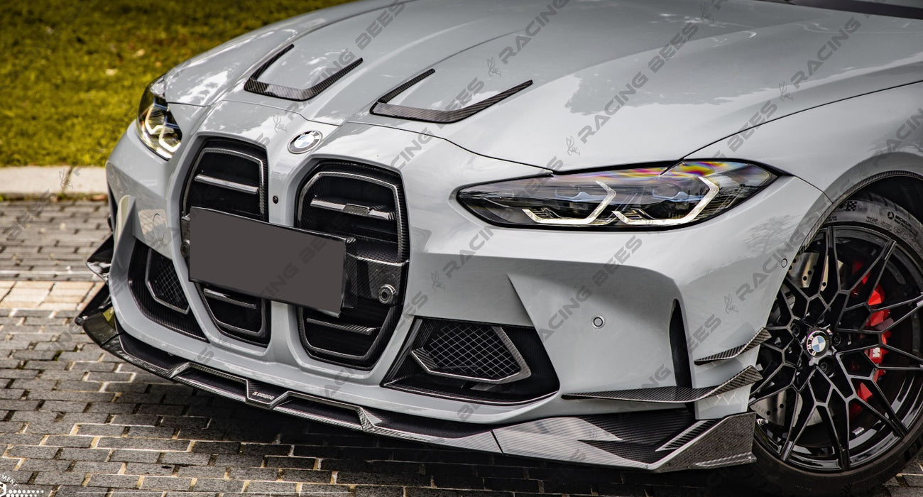 2021+ BMW G80/G82/G83 M3/M4 SQ Style Front Lip (Carbon Fiber)