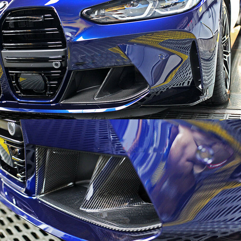 2021+ BMW G80/G82 M-Performance Style Front Air Duct Vents (Carbon Fiber)