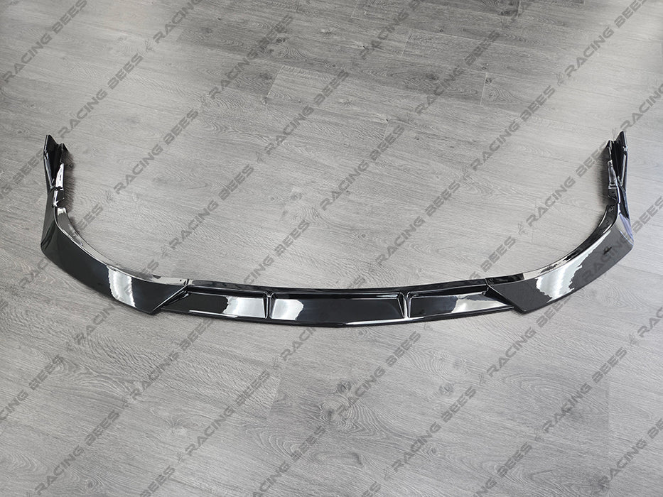 2018-2020 Toyota Camry XSE SE Front Bumper Lip V2 Style (Black)