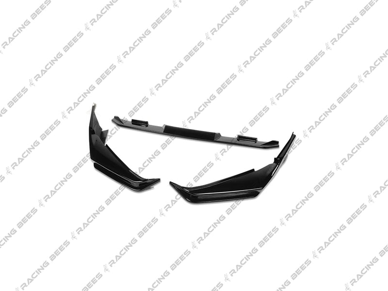 2025+ Toyota Camry SE XSE Front Bumper Lip V Style (Black)