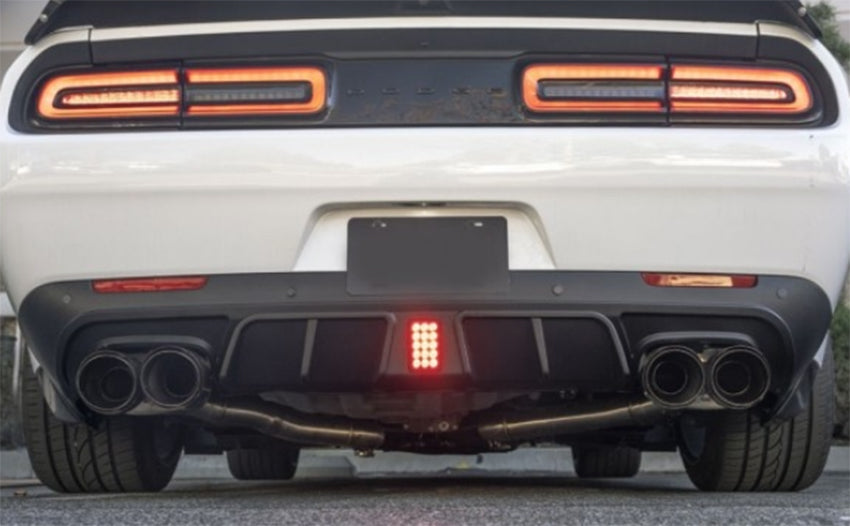 2015-2022 DODGE CHALLENGER LED Style Rear Diffuser