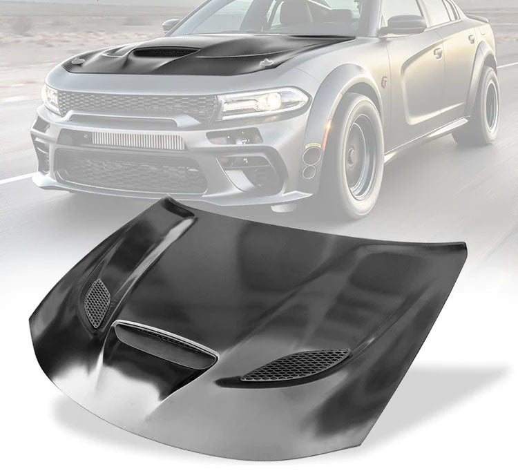 2015-2024 Dodge Charger Hellcat Style Hood