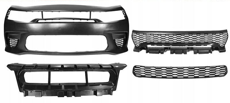 2015-2024 Dodge Charger SRT 2021 Style Hellcat Front Bumper Conversion