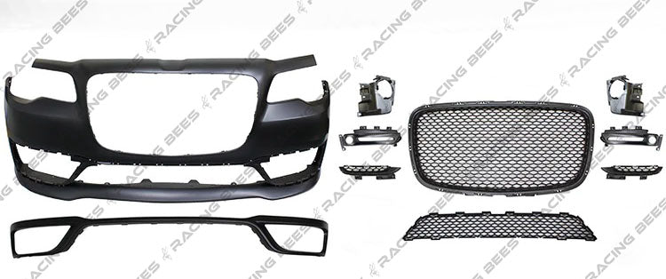 2015-2023 Chrysler 300 S SRT Style Front Bumper Conversion