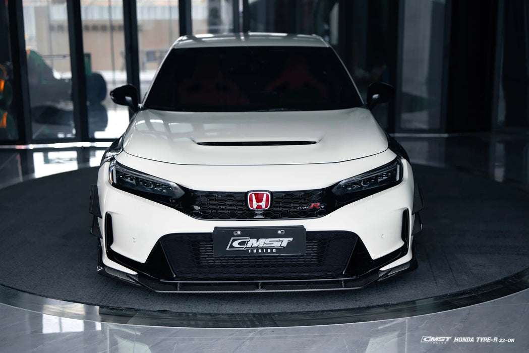 2022+ Honda Civic FL5 Type-R CMST Front Bumper Lip (Carbon Fiber)