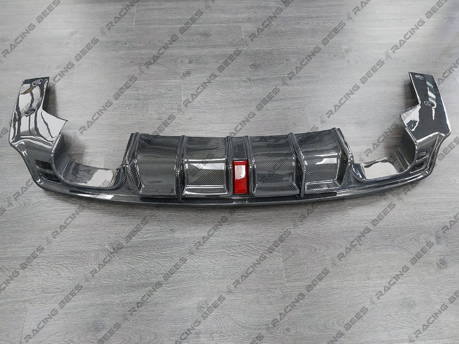 CMST Tuning Carbon Fiber Rear Diffuser for Audi A3 S3 2017-2020 (Carbon Fiber)
