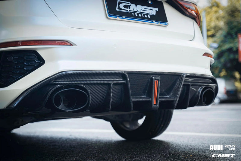 2022+ Audi 8Y A3/S3/RS3 CMST Rear Diffuser (Carbon Fiber)