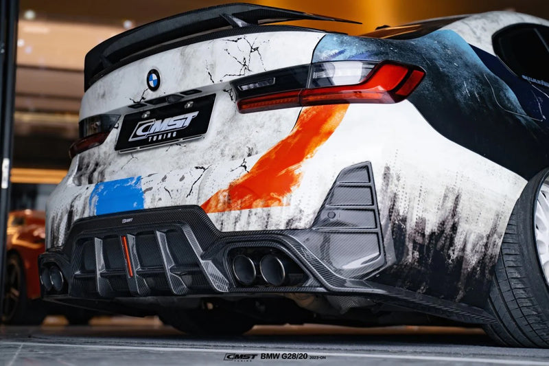2023+ BMW G20 3 Series CMST Rear Diffuser (Carbon Fiber)