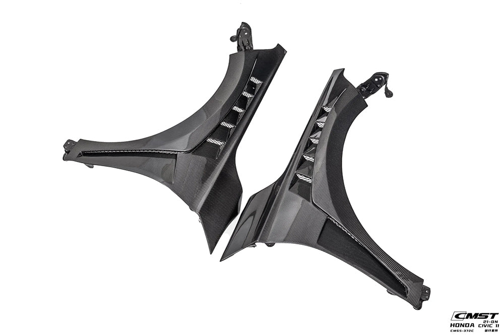 2022+ Honda Civic CMST Front Fenders (Carbon fiber)