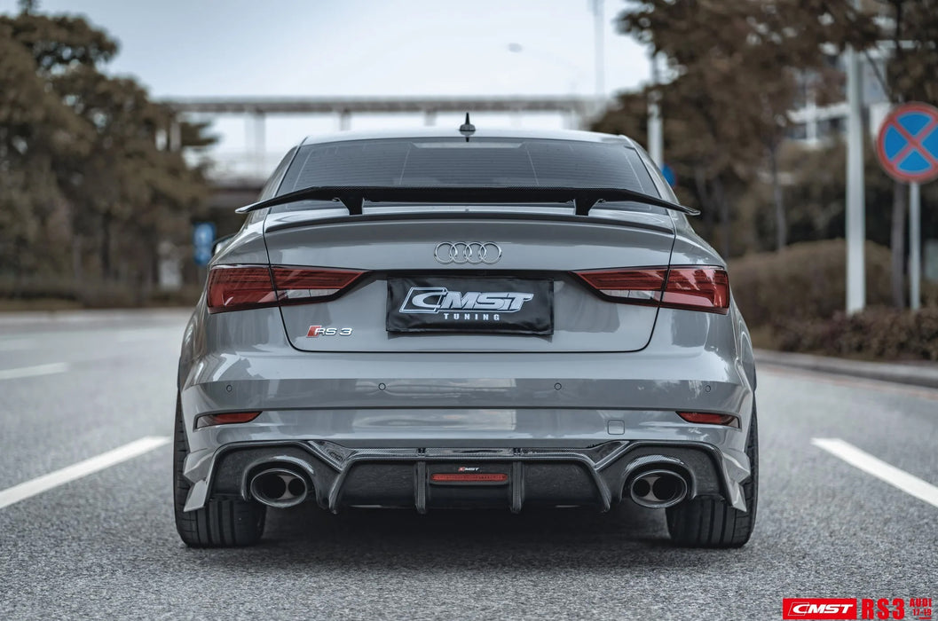 CMST Tuning Carbon Fiber Rear Diffuser for Audi RS3 2018-2020