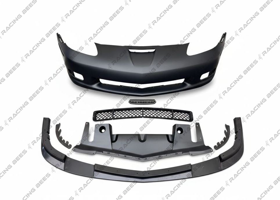 2005-2013 Chevrolet Corvette Z06 Style Front Bumper Conversion