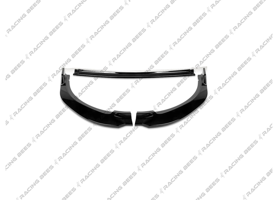 2017-2019 Toyota Corolla L/LE Model GT Style Front Bumper Lip (Black)