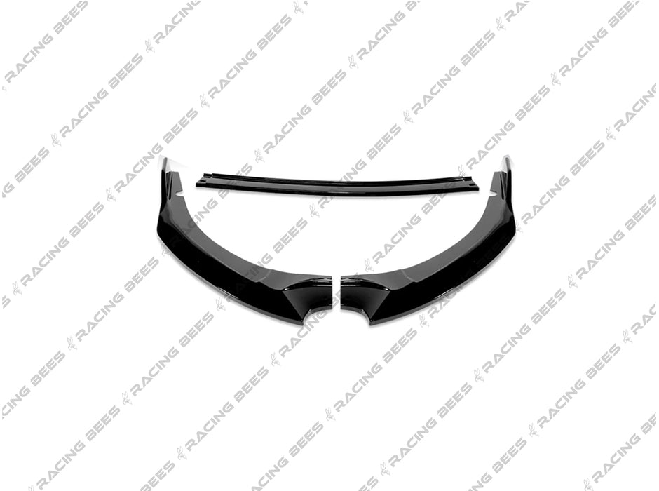 2017-2019 Toyota Corolla S Model GT Style Front Bumper Lip (Black)