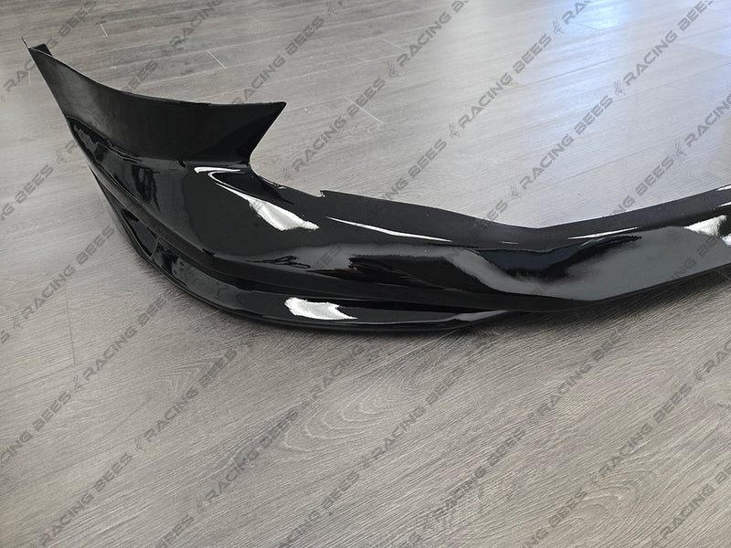 2019-2022 Toyota Corolla Hatchback Model Mo Style Front Bumper Lip (Black)