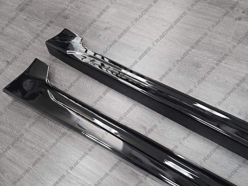 2019+ Toyota Corolla Hatchback Model MO Style Side Skirt (Black)