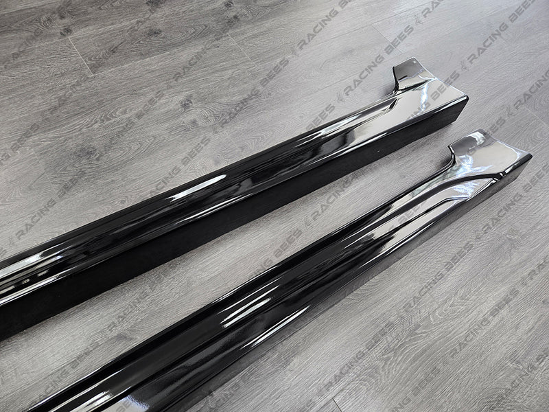 2019+ Toyota Corolla Hatchback Model MO Style Side Skirt (Black)