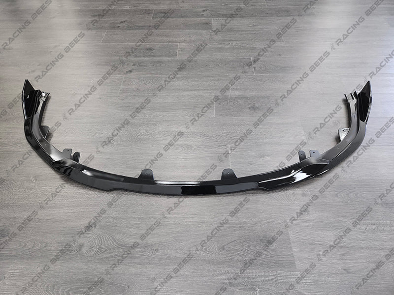 2023+ Toyota Corolla Hatchback Model TM Style Front Bumper Lip (BLACK)
