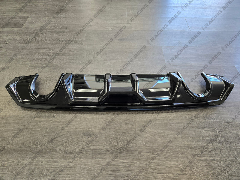 2016-2018 Honda Civic Sedan MX Style Rear Diffuser For Dual Exhaust Models