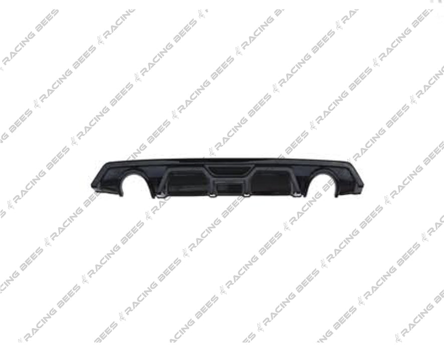 2016-2018 Honda Civic Sedan MX Style Rear Diffuser For Dual Exhaust Models