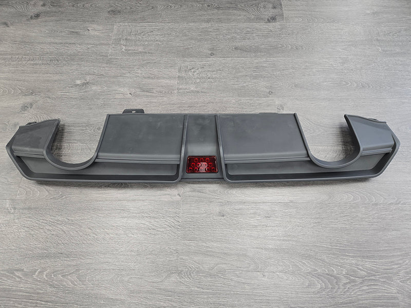 Open Box 2016-2018 Honda Civic Sedan Rear Diffuser For Dual Exhaust Models