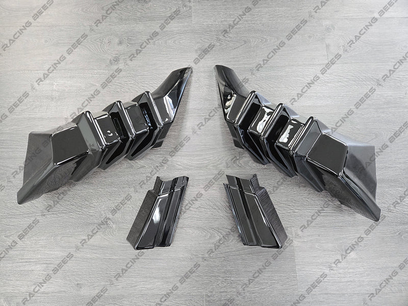 2017-2021 Honda Civic FK7 Hatchback Rear Diffuser M Style