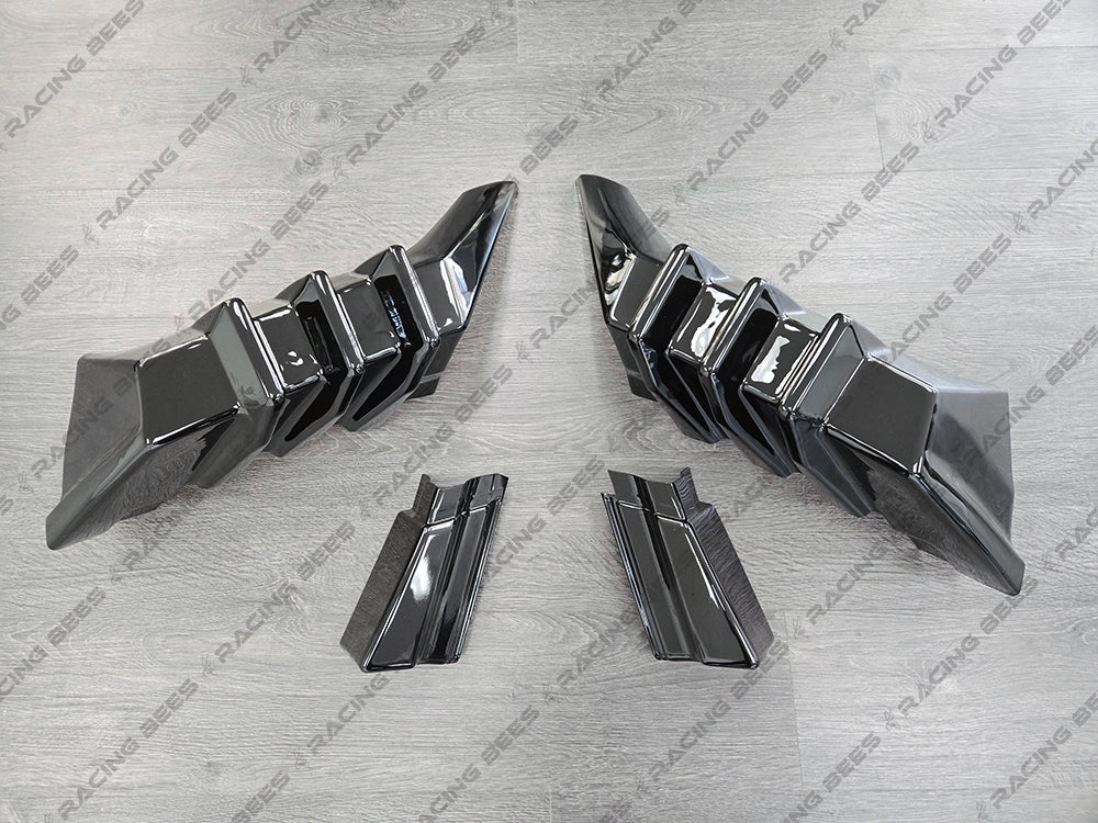 2017-2021 Honda Civic FK7 Hatchback Rear Diffuser M Style — RACINGBEES