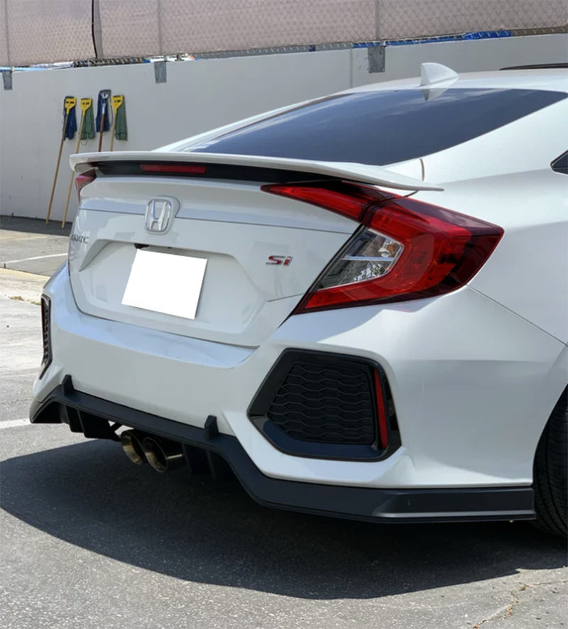 2017-2020 Honda Civic (Si) Sedan Rear Diffuser CTR Style