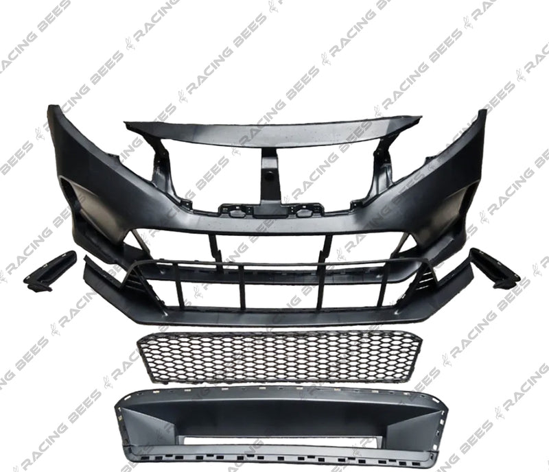 2016-2021 Honda Civic Coupe/Sedan/Hatchback FL Style Front Bumper Conversion