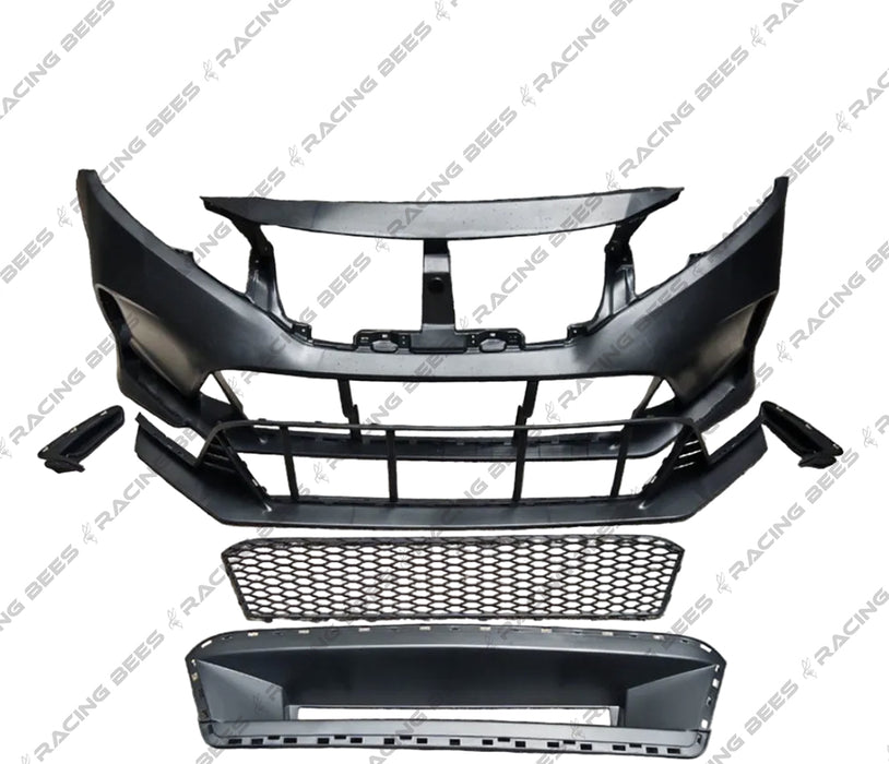 2016-2021 Honda Civic Coupe/Sedan/Hatchback FL Style Front Bumper Conversion