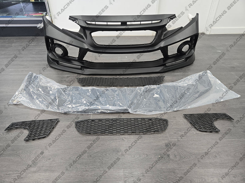 2016-2021 Honda Civic Coupe/Sedan/Hatchback SP Style Front Bumper Conversion